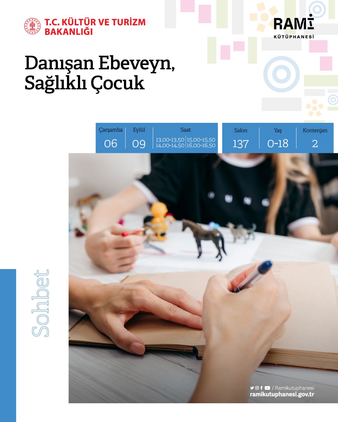  Rami Kütüphanesi - Danışan Ebeveyn, Sağlıklı Çocuk